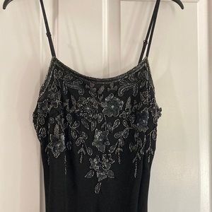 Gorgeous black formal dress with sequins - size 12P
